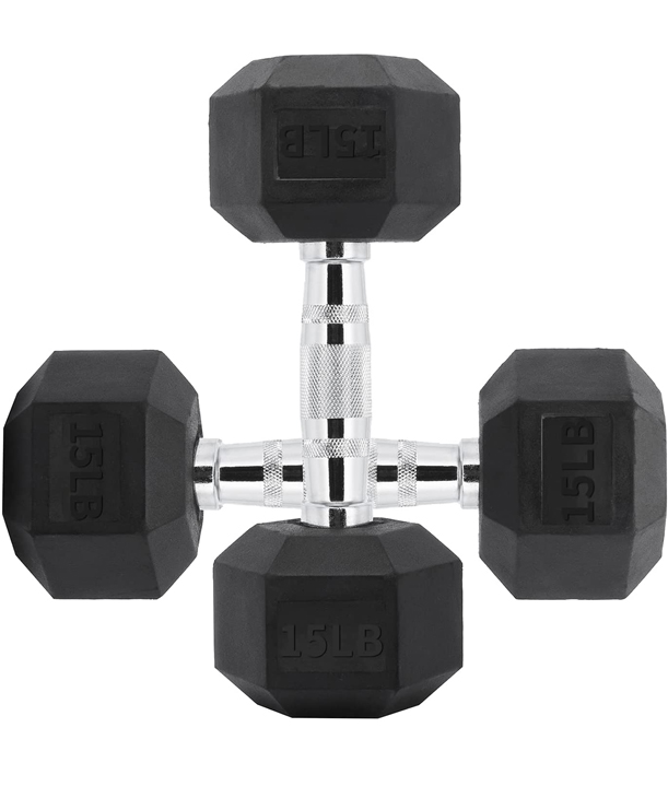 metal dumbbells